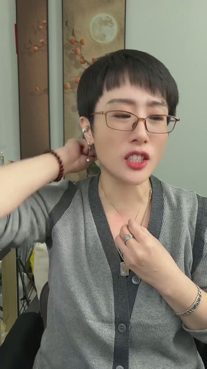 无吊坠925银B字母桶珠吊坠27