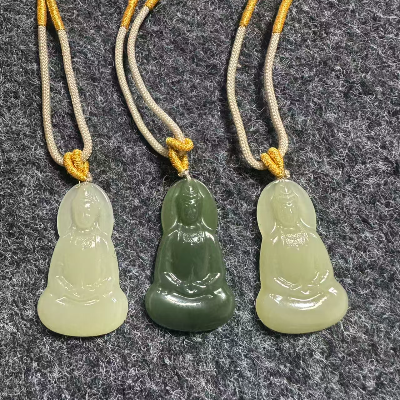 【央央好物专属】和田玉晴水观音多样性发货（多样性发一）B51002