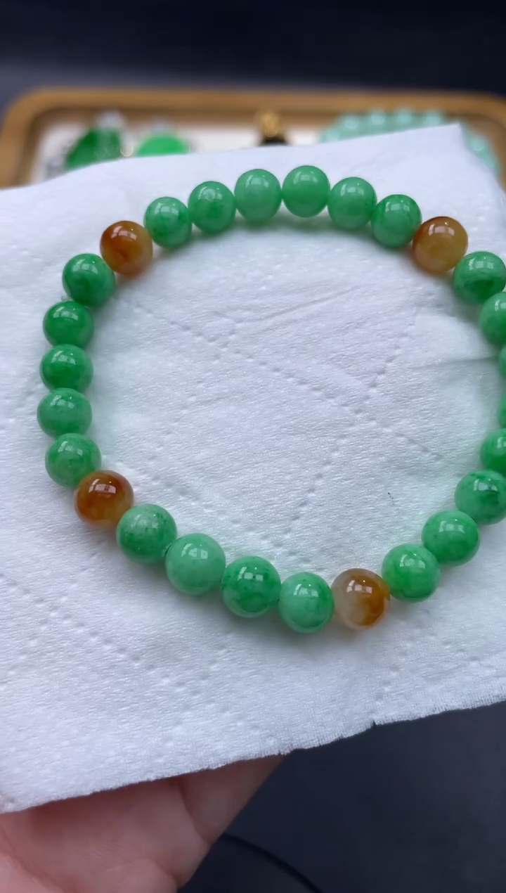 【闪购商品】翡翠手链未镶嵌68........