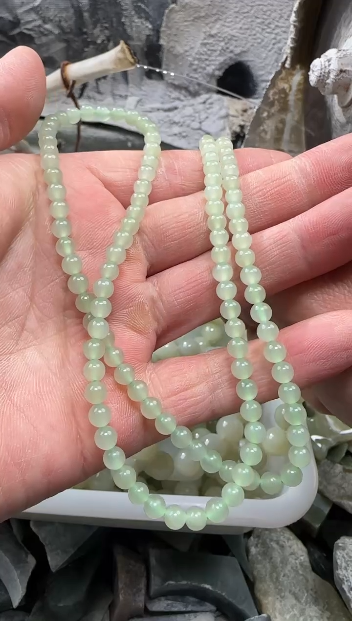 【闪购商品】和田玉颈饰未镶嵌项链108