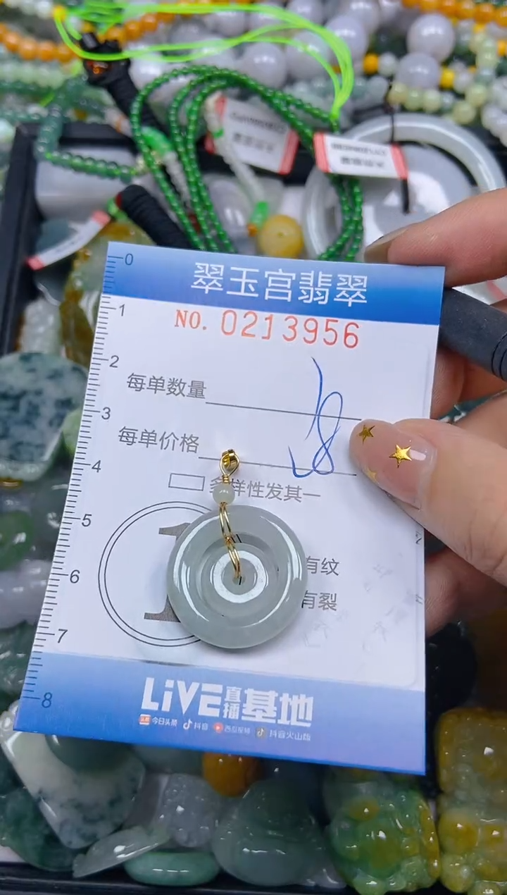 颈饰未镶嵌翡翠闪购C0213956