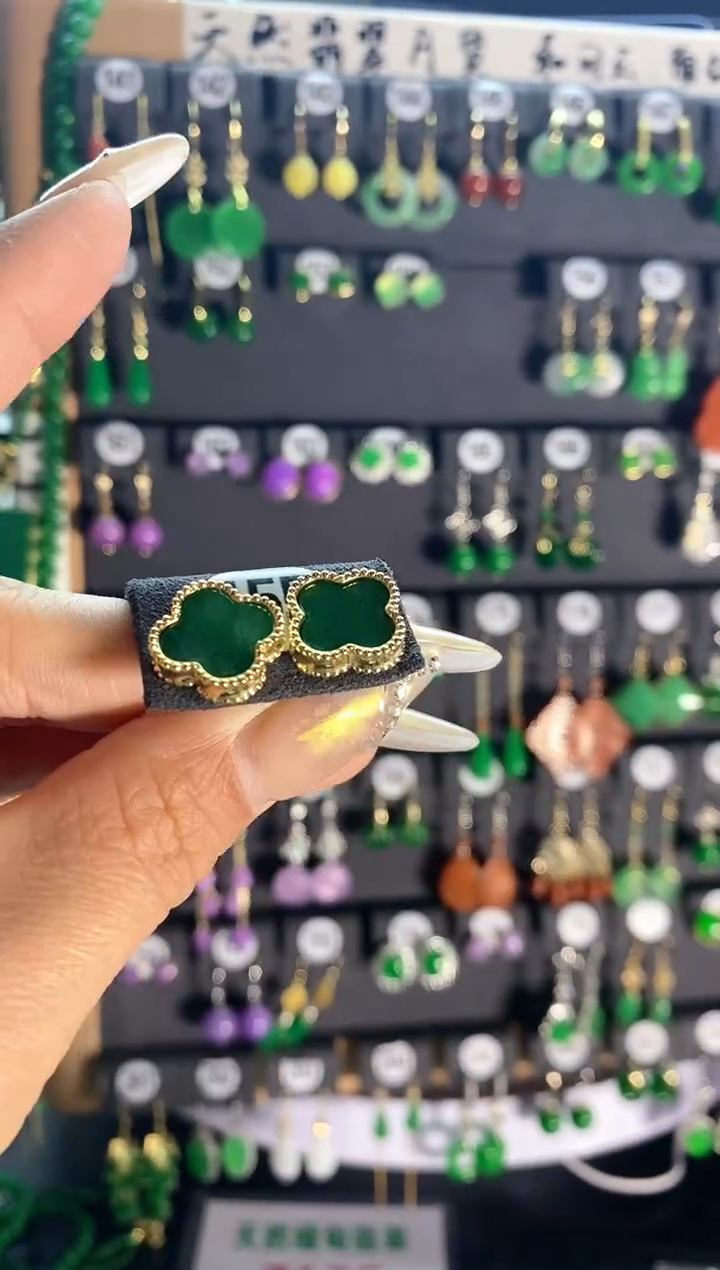 【闪购商品】翡翠颈饰银S925镶嵌155..