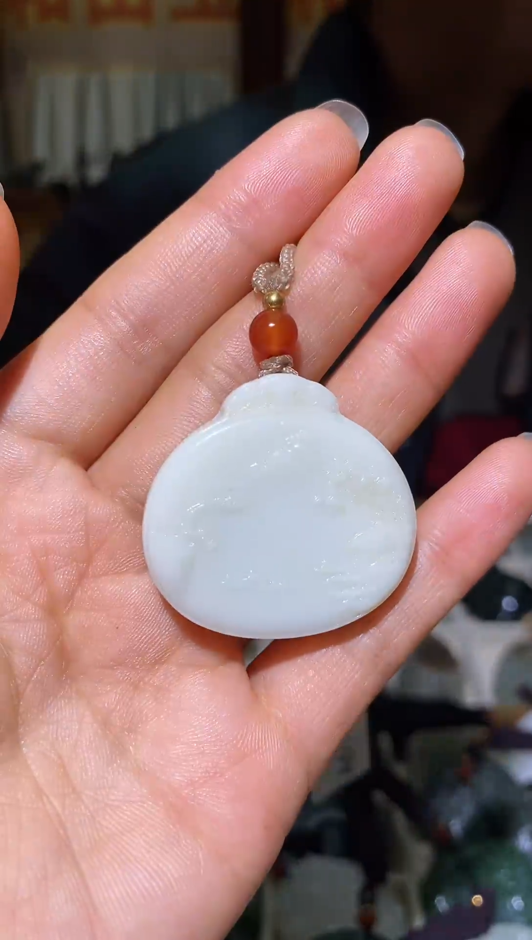 颈饰未镶嵌和田玉1