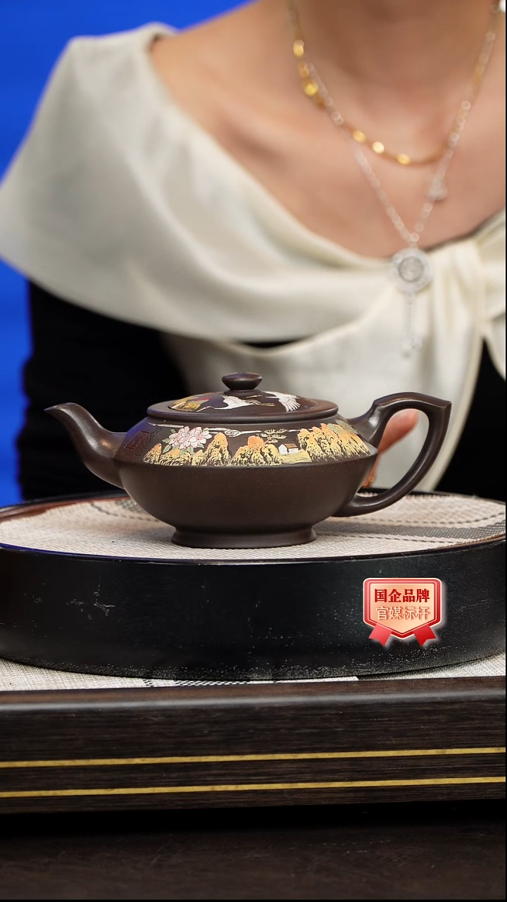 茶壶紫砂丁雪英 