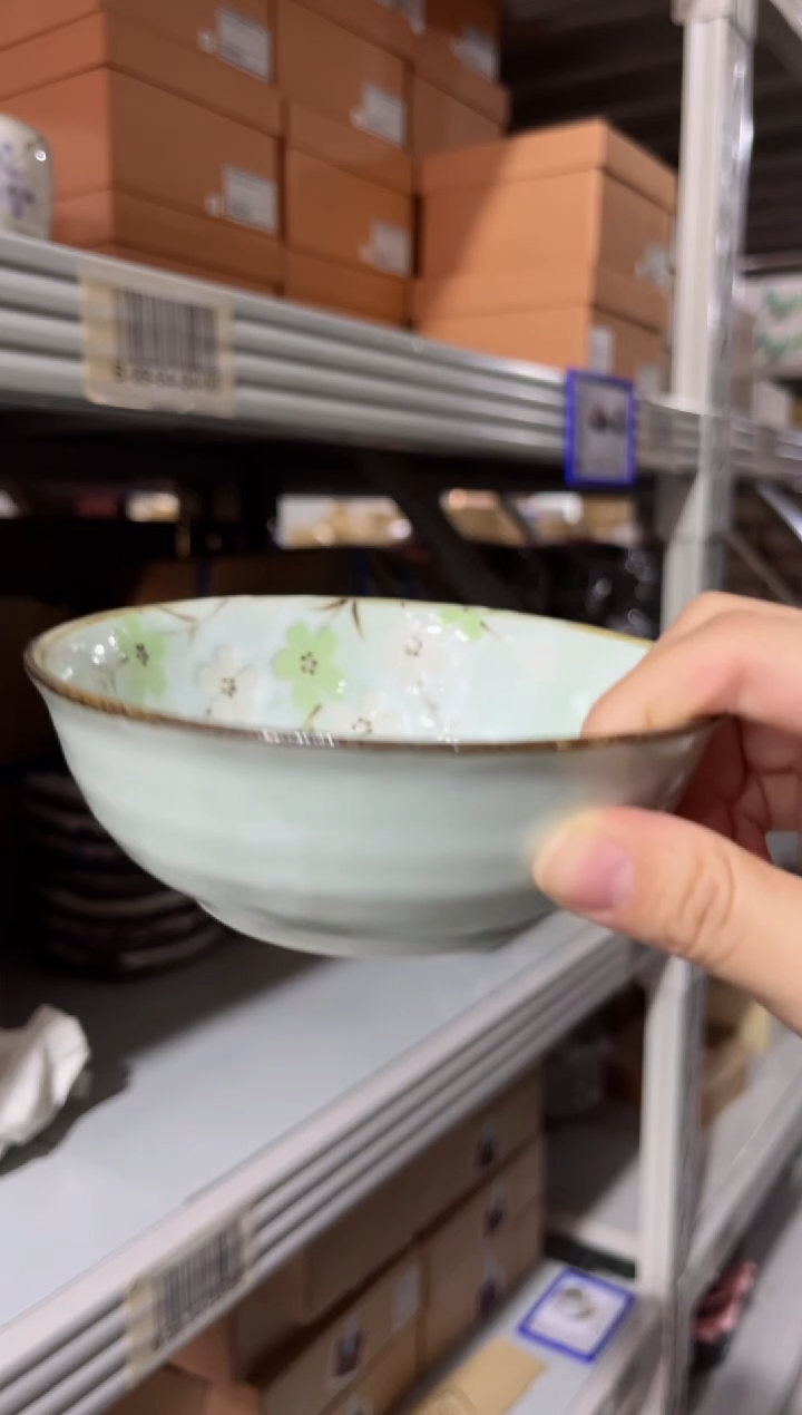 【闪购商品】瓷片新品秋樱中钵