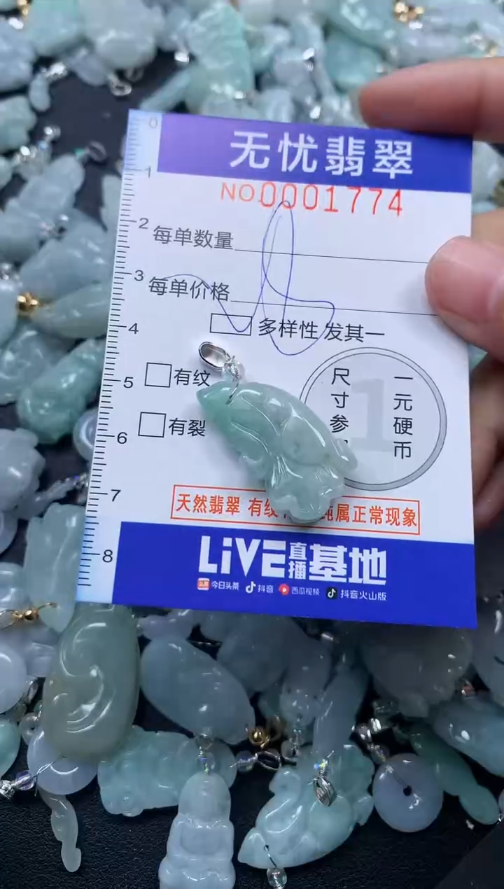 颈饰未镶嵌翡翠1774