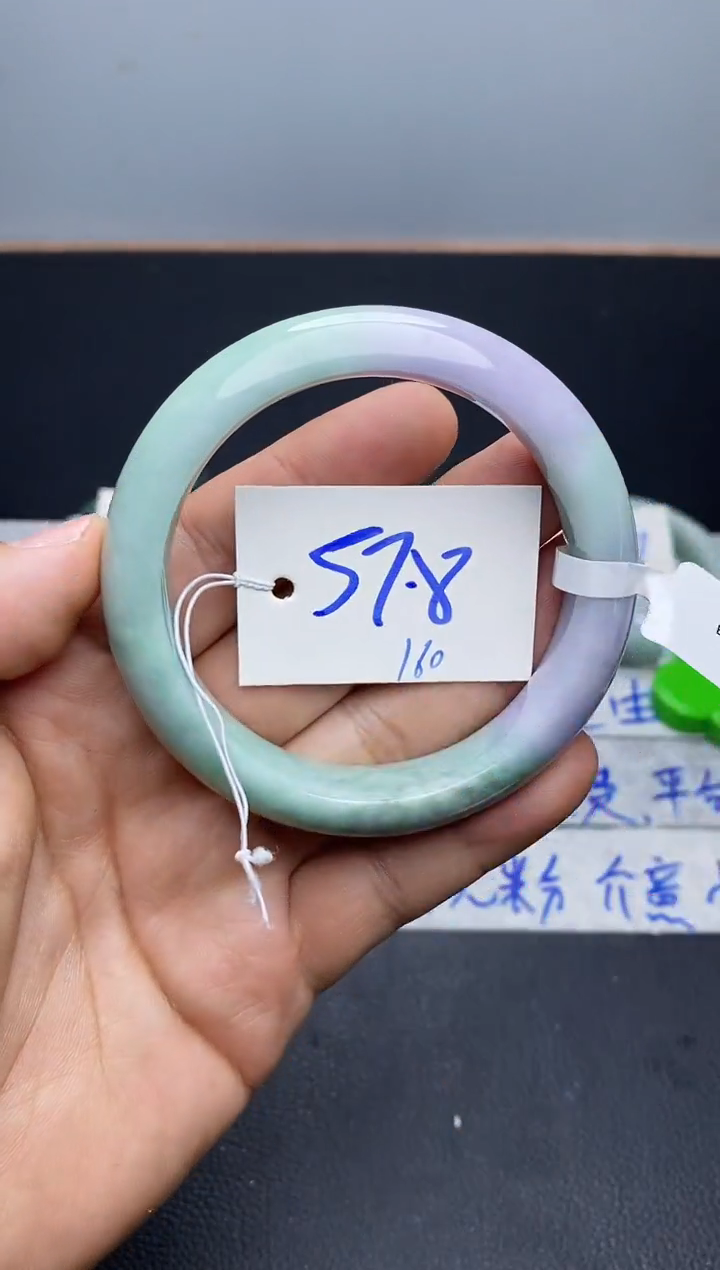 未镶嵌手镯翡翠160