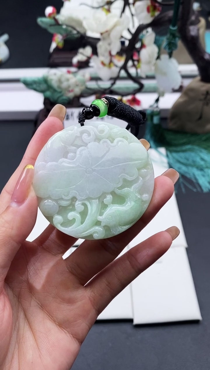 【闪购商品】翡翠吊坠(不含链)未镶嵌天然缅甸翡翠A货