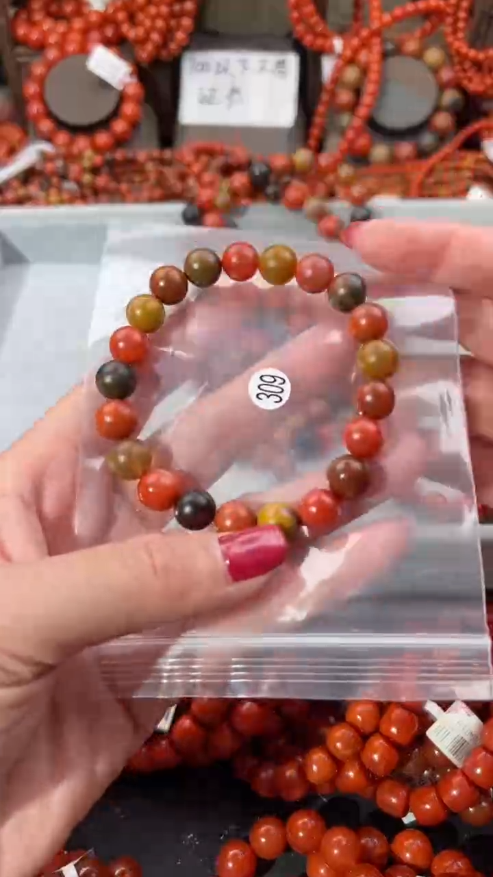 【闪购商品】南红玛瑙手串未镶嵌9