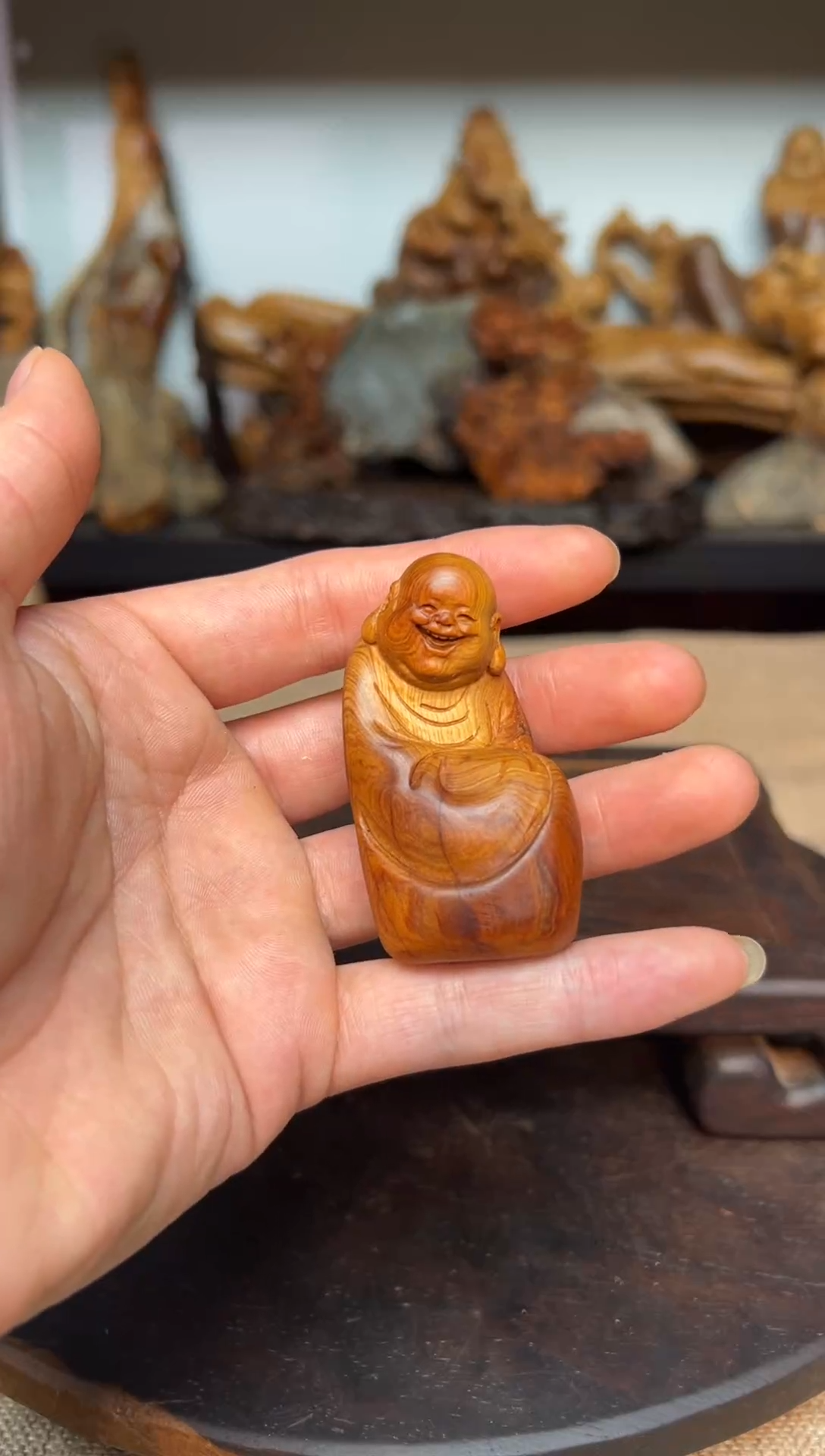 柏木（崖柏）崖柏雕刻件
