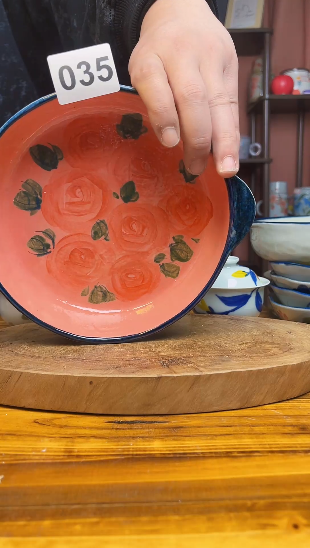 【闪购商品】瓷片景德镇高温无铅无汞无公害1365度035