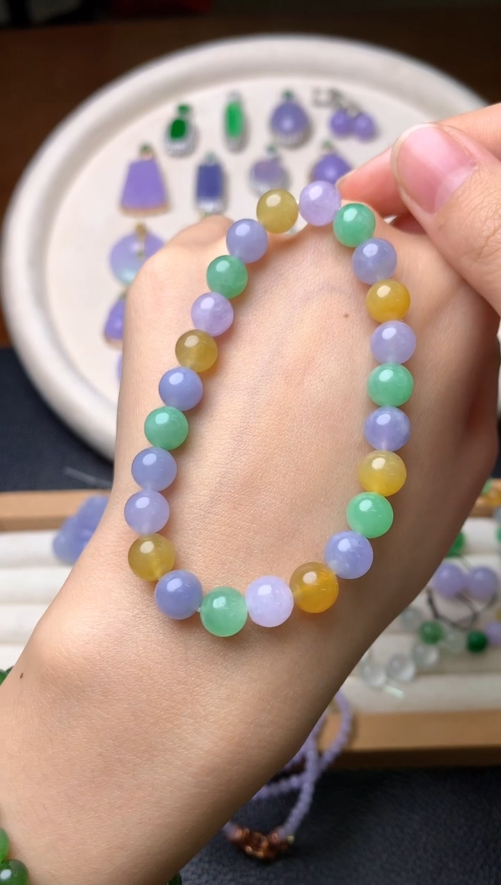 【闪购商品】翡翠手串未镶嵌手串