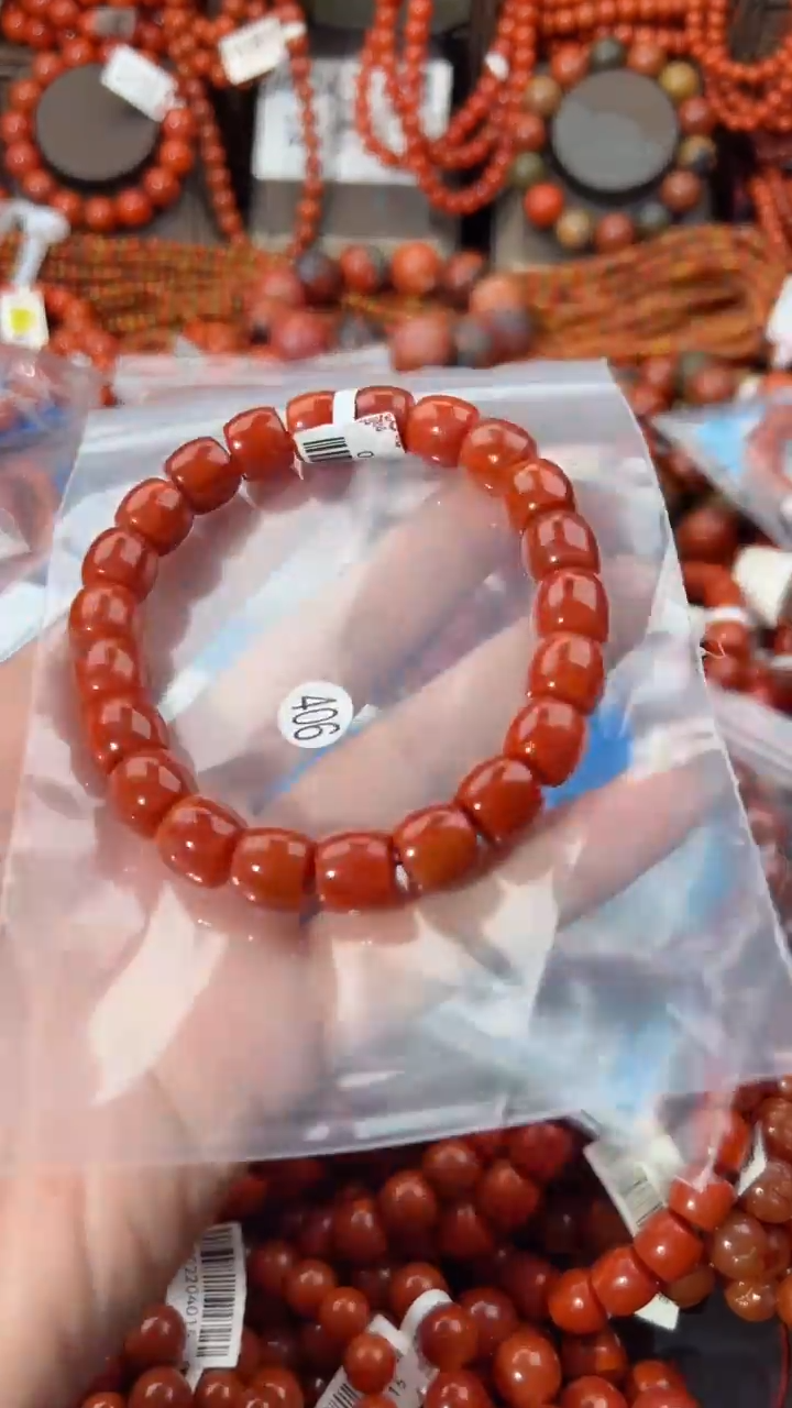 【闪购商品】南红玛瑙手串未镶嵌10+