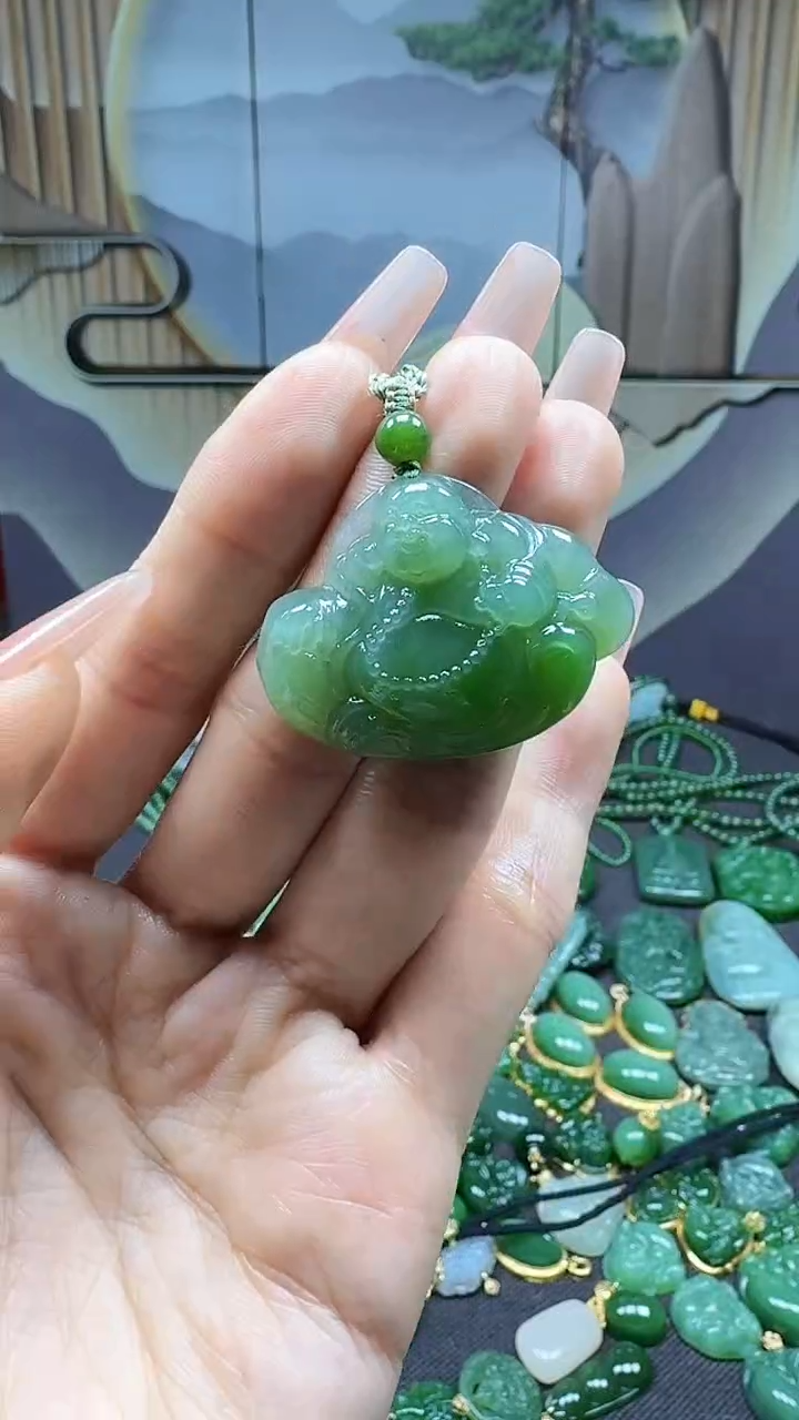 【闪购商品】和田玉挂件未镶嵌1