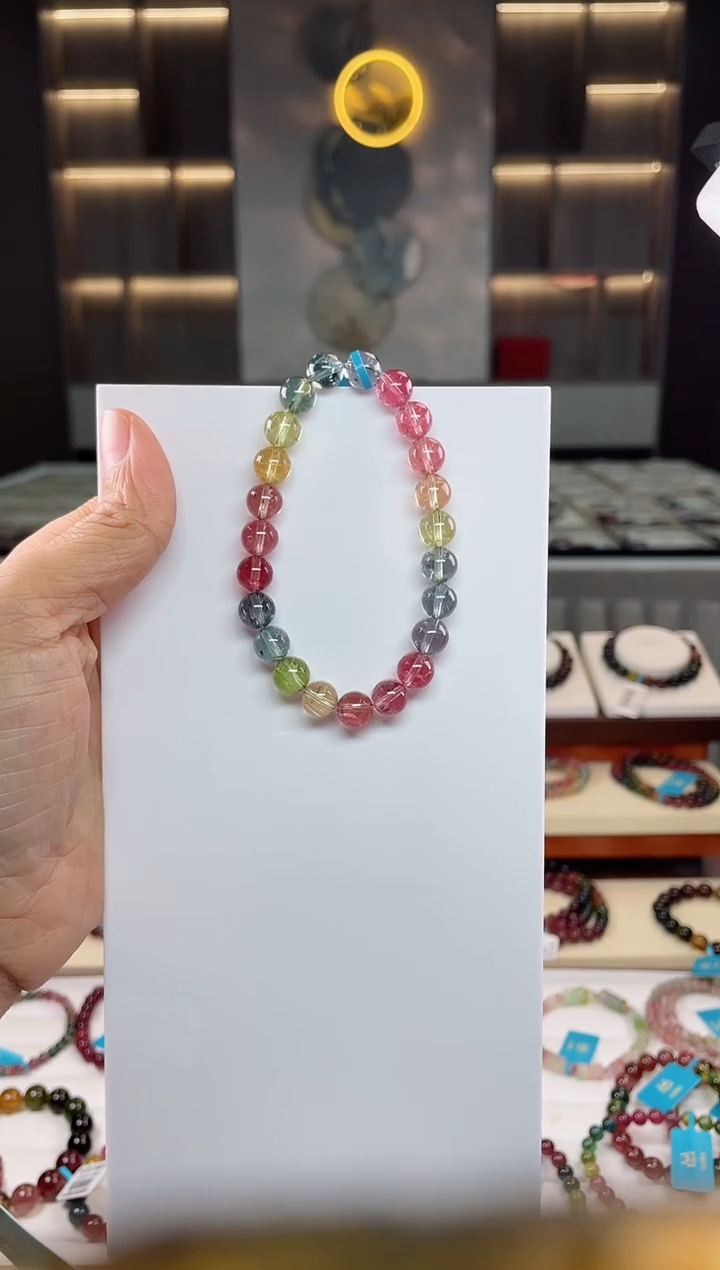 【闪购商品】碧玺单圈手串未镶嵌（多样性发一条）Q