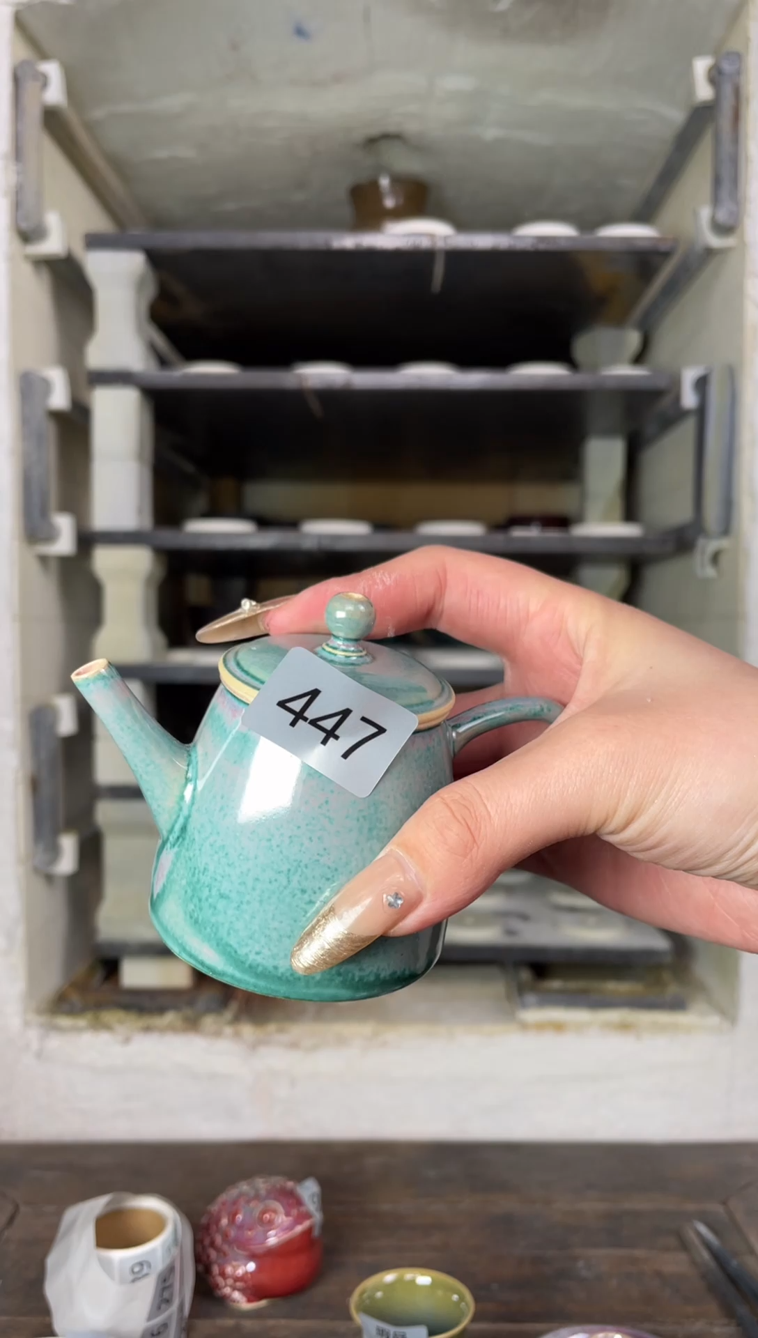 【闪购商品】摆件钧瓷手工茶器窑变