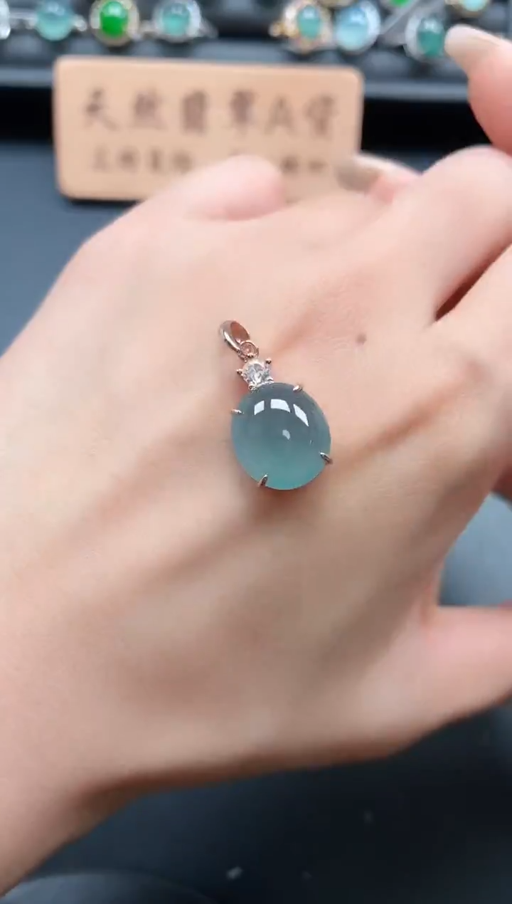 银S925镶嵌戒指翡翠1111