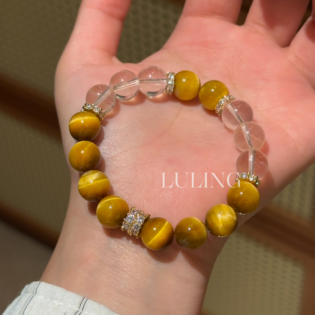 合金手链 LULING | 金虎眼 白水 | 非定制款