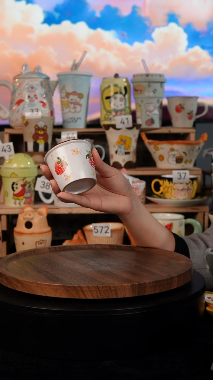 陶瓷双饮款景德镇手工陶瓷