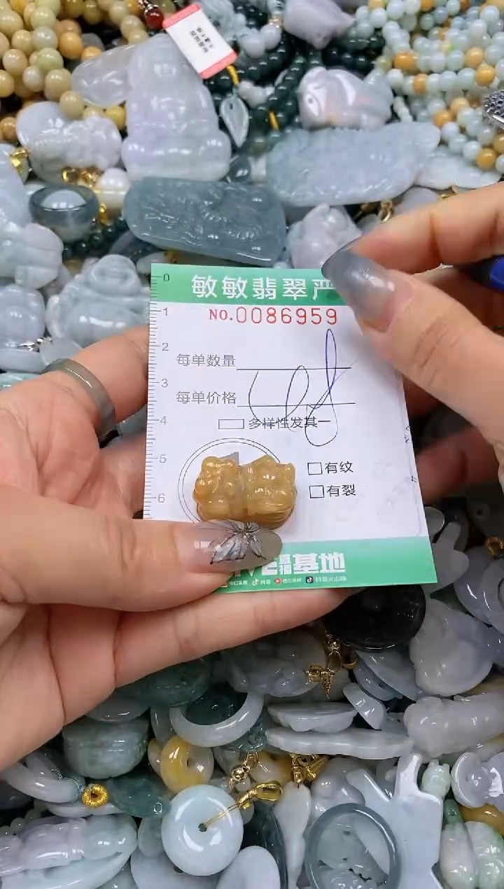 【闪购商品】翡翠颈饰未镶嵌闪购0086959