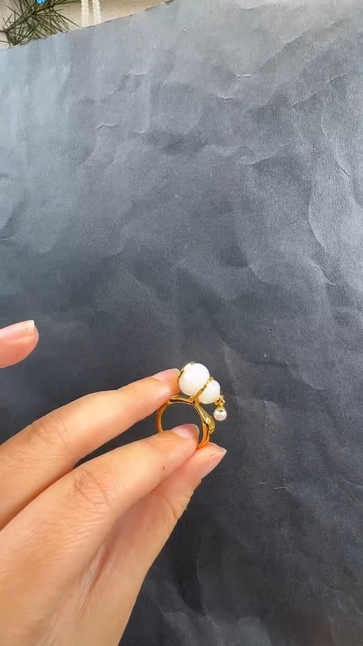 银S925镶嵌戒指和田玉海****越戒指