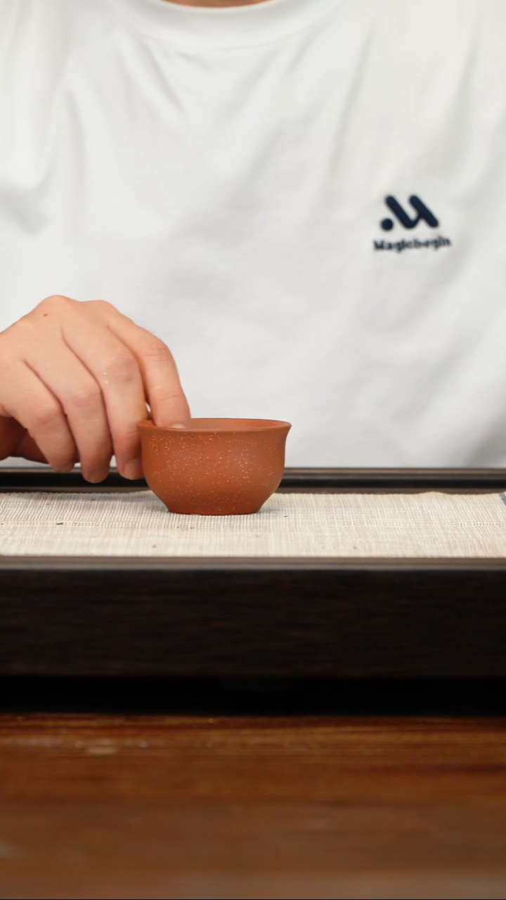 茶壶紫砂降坡泥小杯