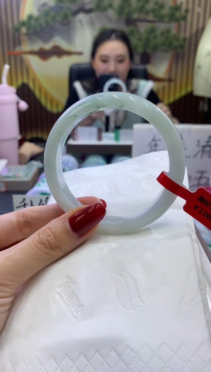 未镶嵌手镯翡翠0003345