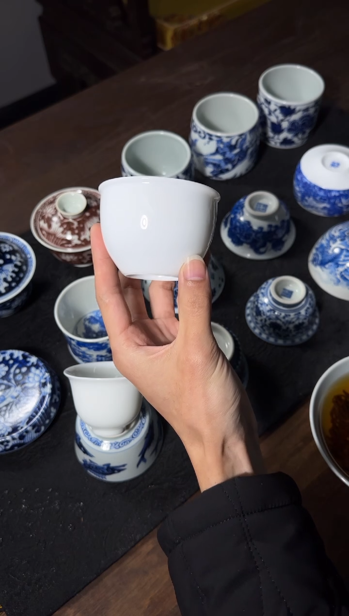 景德镇白胎缸杯，，