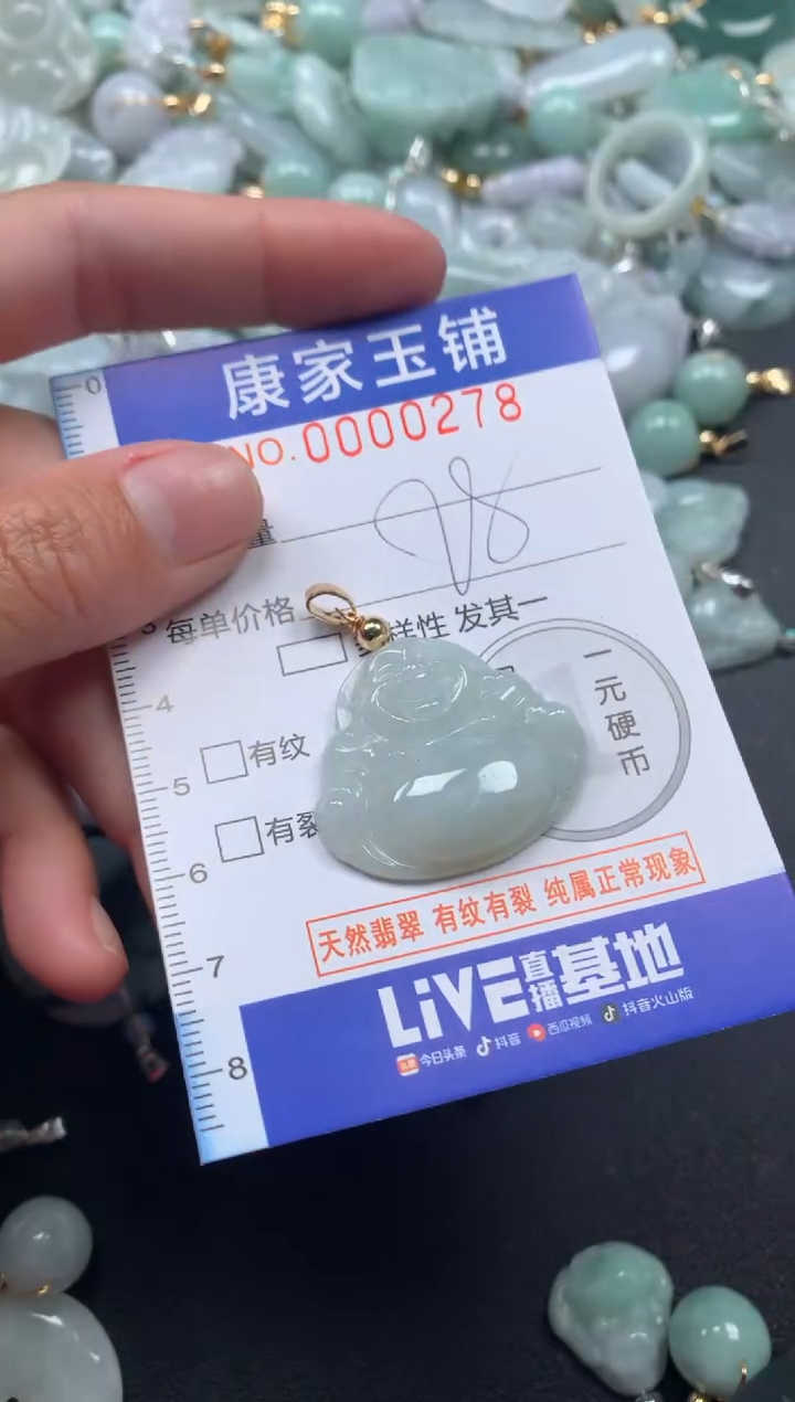 颈饰未镶嵌翡翠278