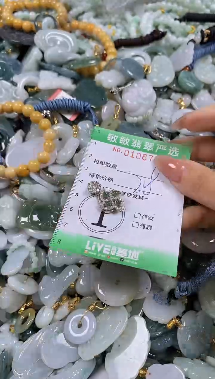 【闪购商品】翡翠颈饰未镶嵌闪购0106705