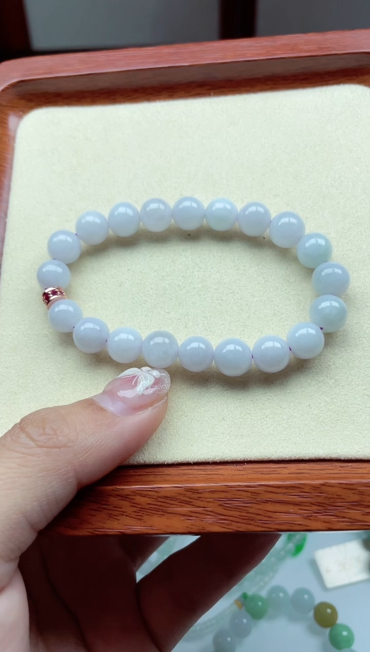 【闪购商品】翡翠手链未镶嵌缅甸翡翠