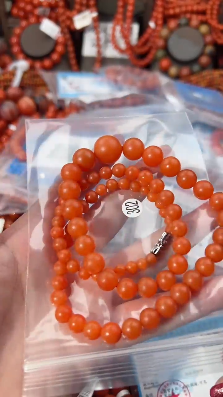 【闪购商品】南红玛瑙项链未镶嵌1