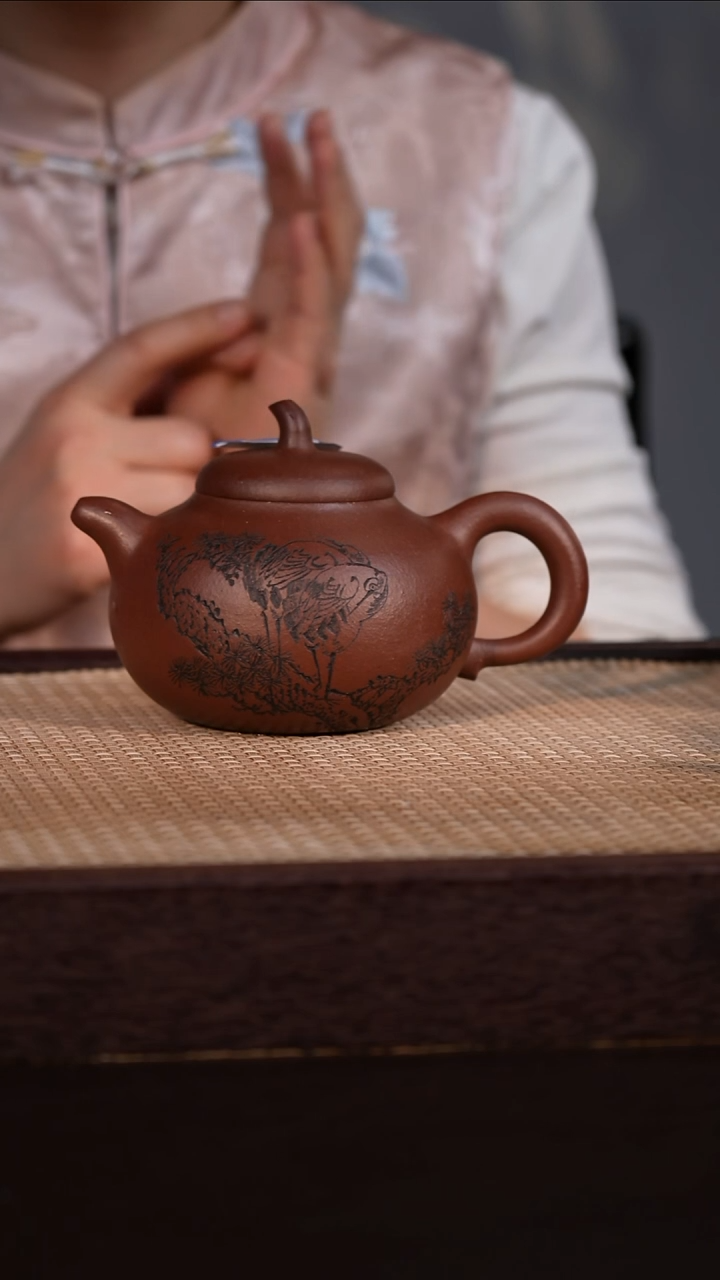 茶壶紫砂紫泥 450cc