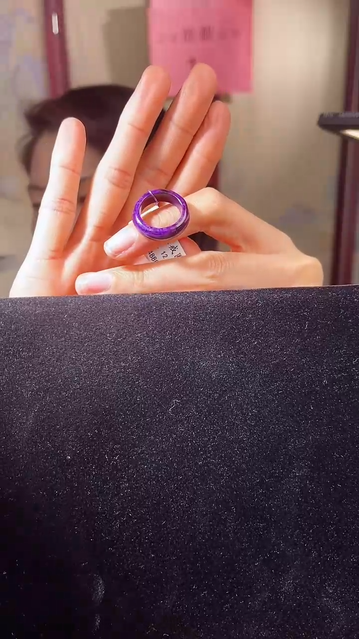 【闪购商品】苏纪石（舒俱来）戒圈卡12未镶嵌 