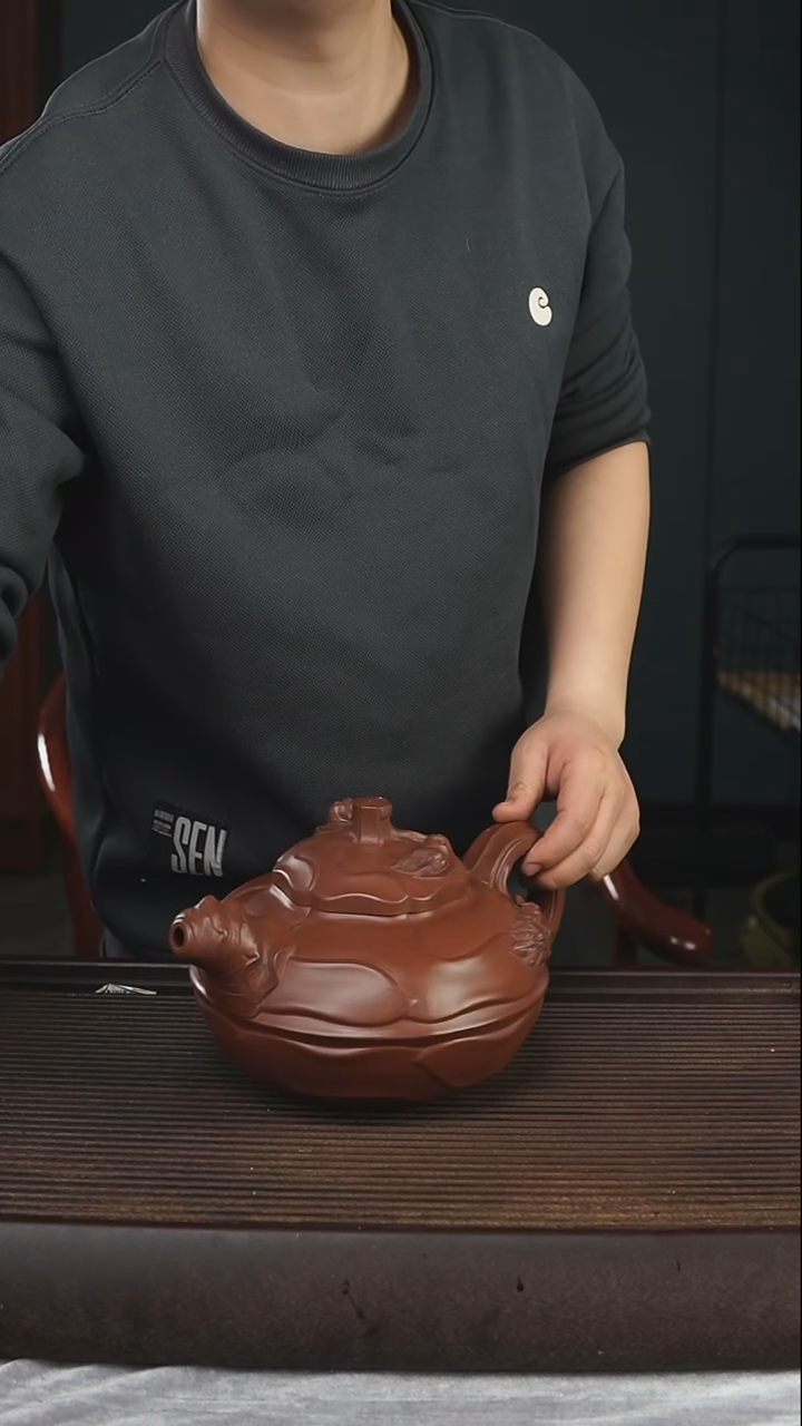 【闪购商品】紫砂茶壶3000cc顾氏手工紫砂