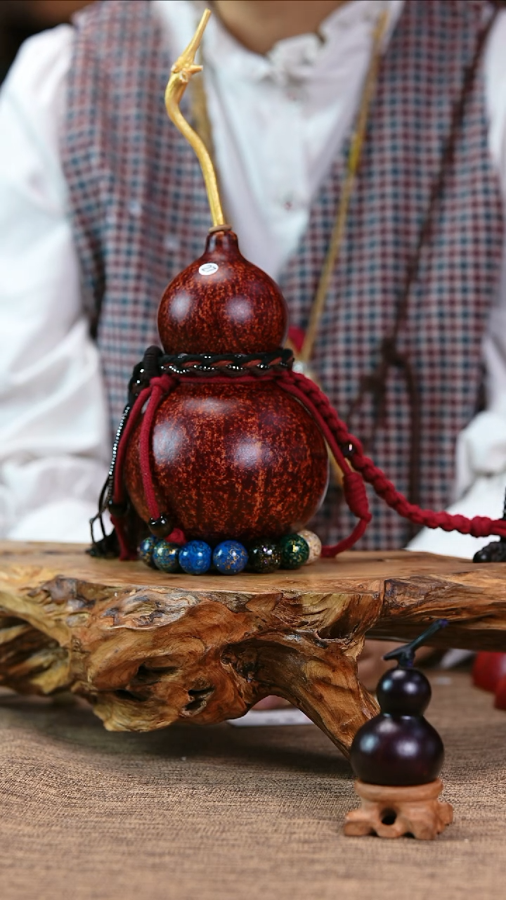 【闪购商品】27—光岳葫天然大漆酒葫芦不含漆珠