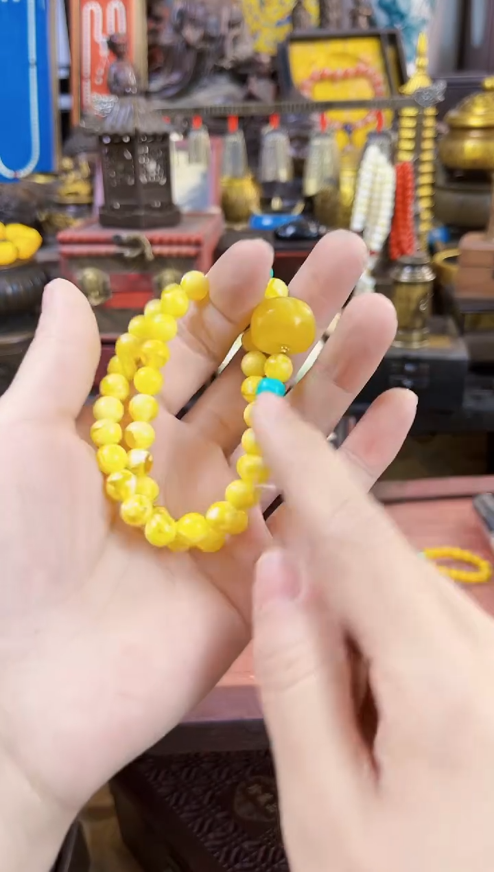 【闪购商品】蜜蜡手链未镶嵌【闪购商品闪购商品】