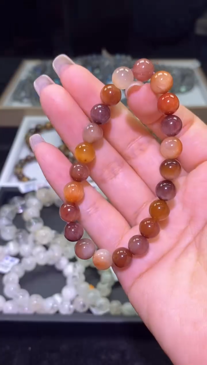 未镶嵌手链水晶兔毛-A63-多样性发其一