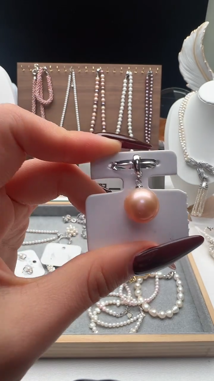 吊坠(不含链)钛钢淡水珍珠永丽珍珠严选