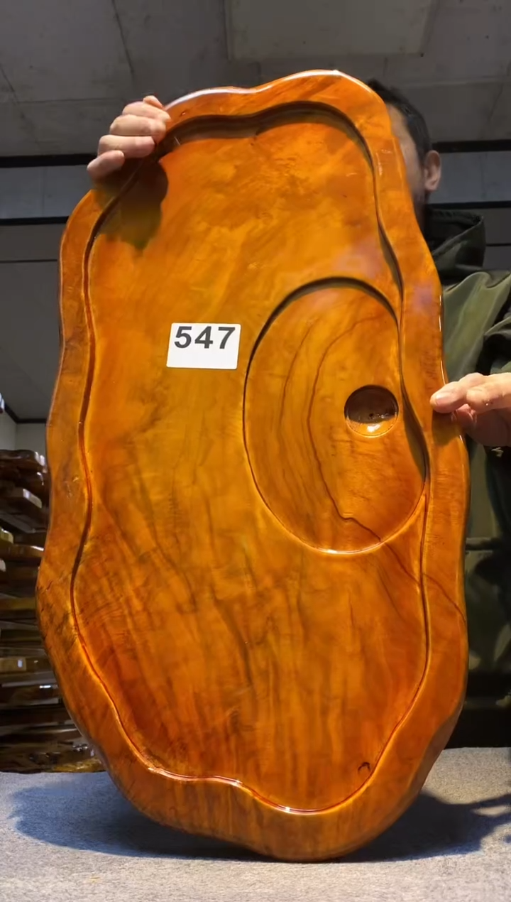 实木茶盘 一物一拍（不含配件）