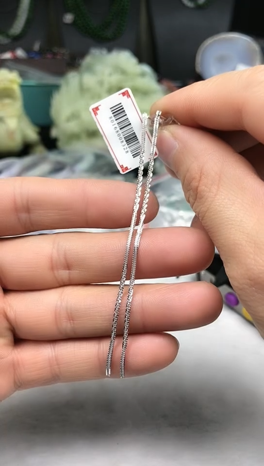 【闪购商品】水晶吊坠(赠链)银S925镶嵌耳环