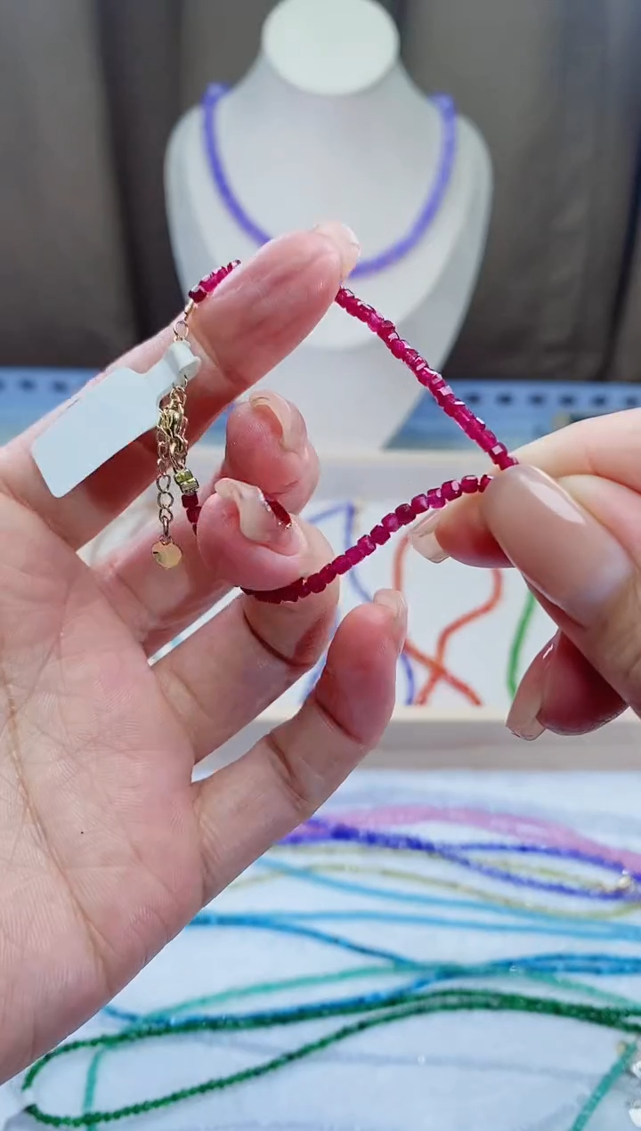 【闪购商品】红宝石手链14K金镶嵌诗颜甄选珠宝SYZB97