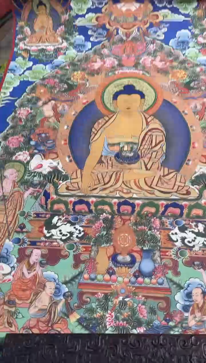 卷轴画天天的唐卡tk160