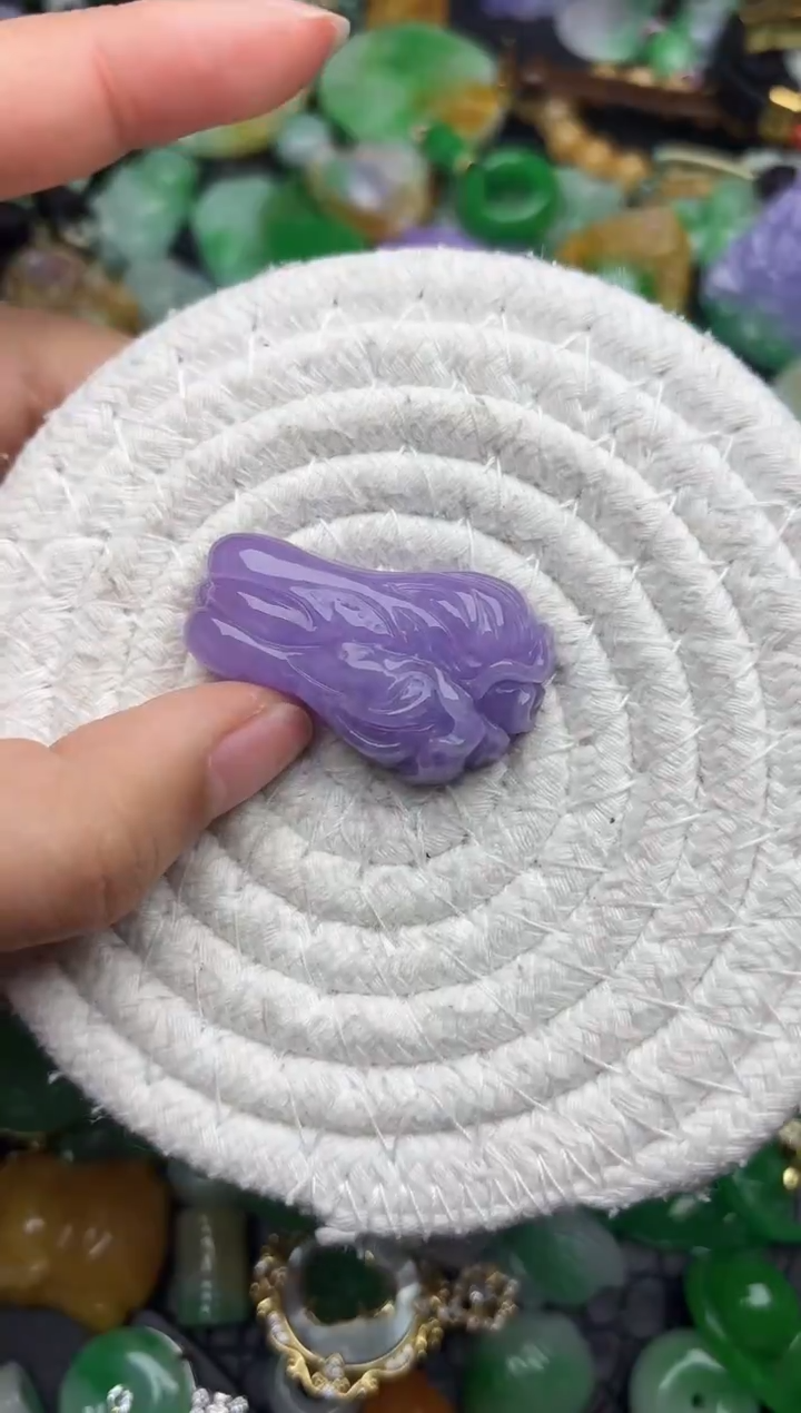 颈饰未镶嵌翡翠缅甸翡翠吊坠