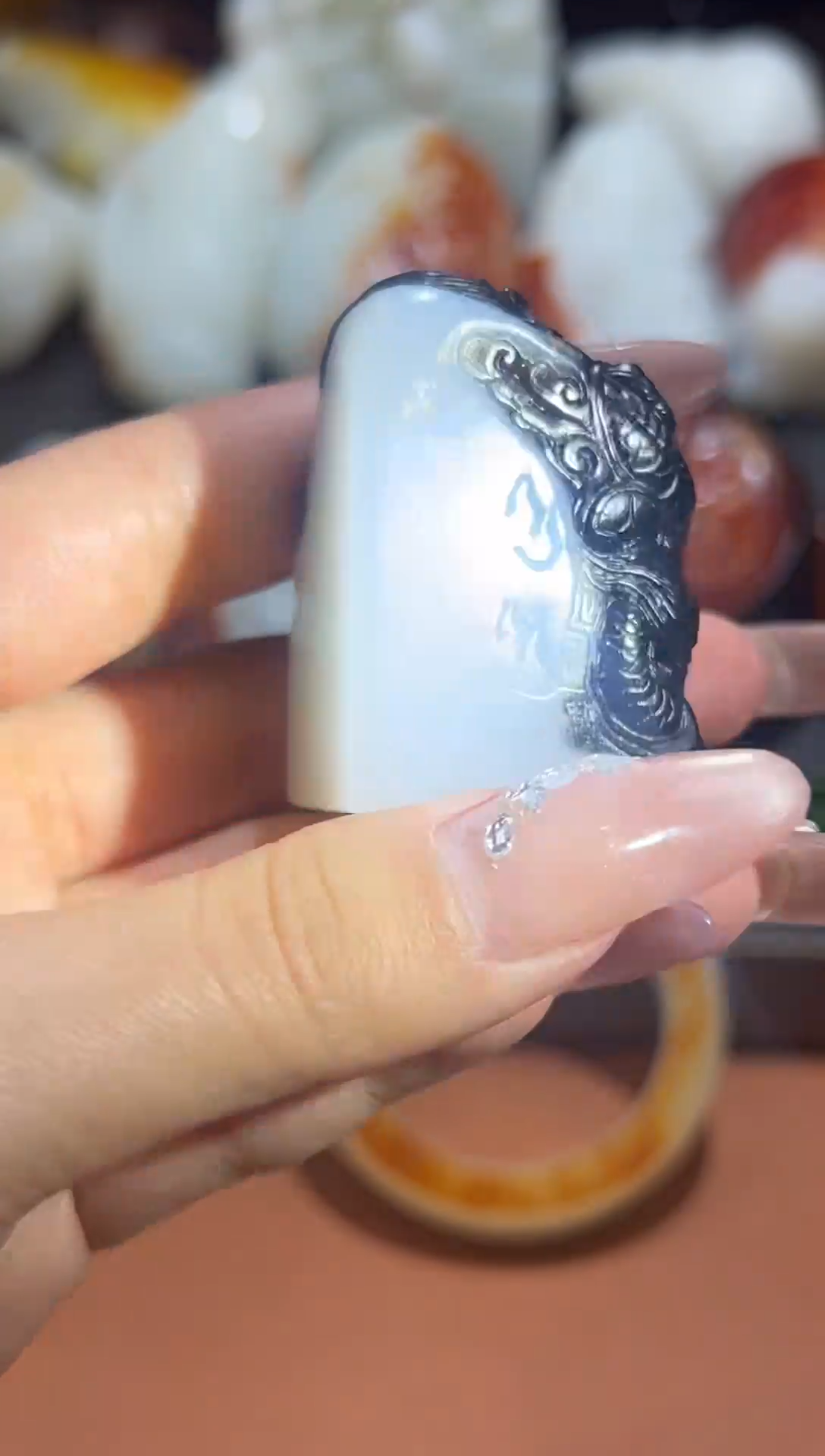 未镶嵌和田玉把件繁*和田玉