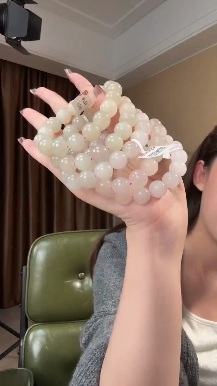 未镶嵌手串和田玉天然和田玉手串@@SS2609