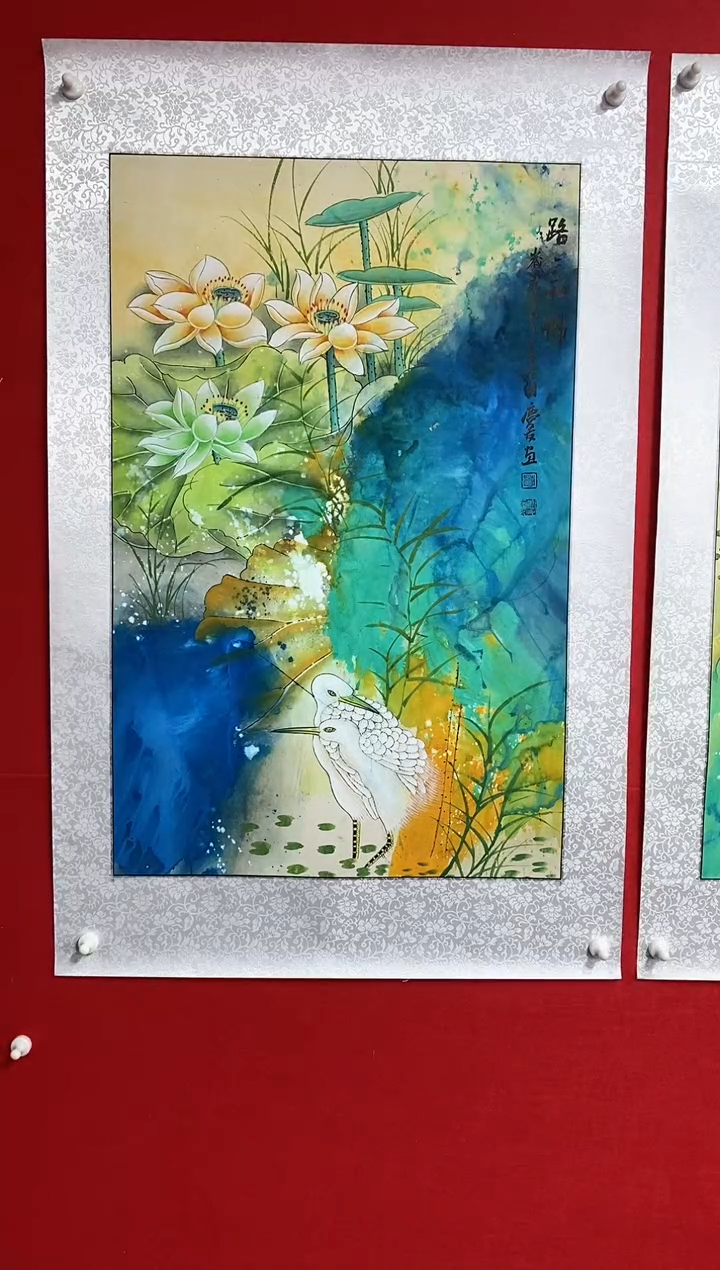 国画LQY洋李庆友老师