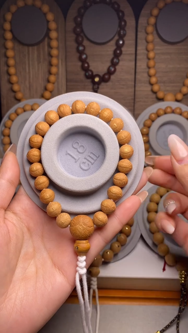 吊坠凤眼菩提11加素串