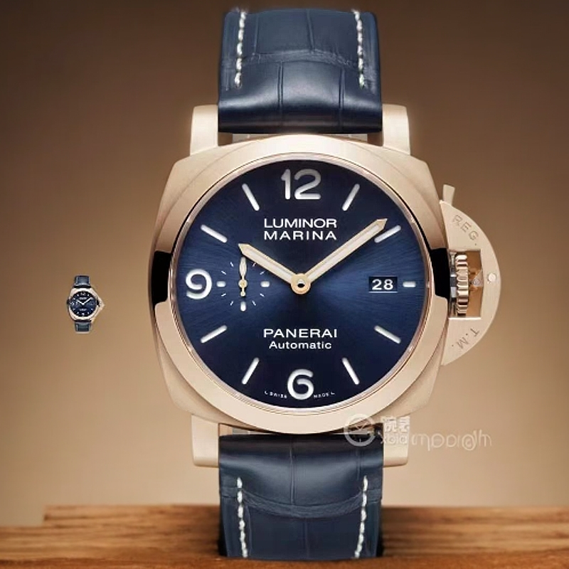 99新 Panerai/沛纳海 庐米诺系列 PAM01112 表径44男士全套腕表