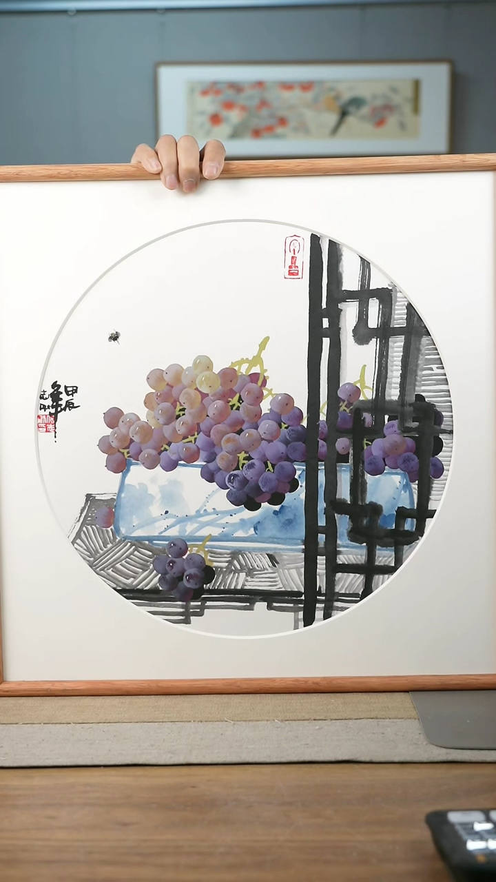 【闪购商品】书法协会会员老师带框作品-